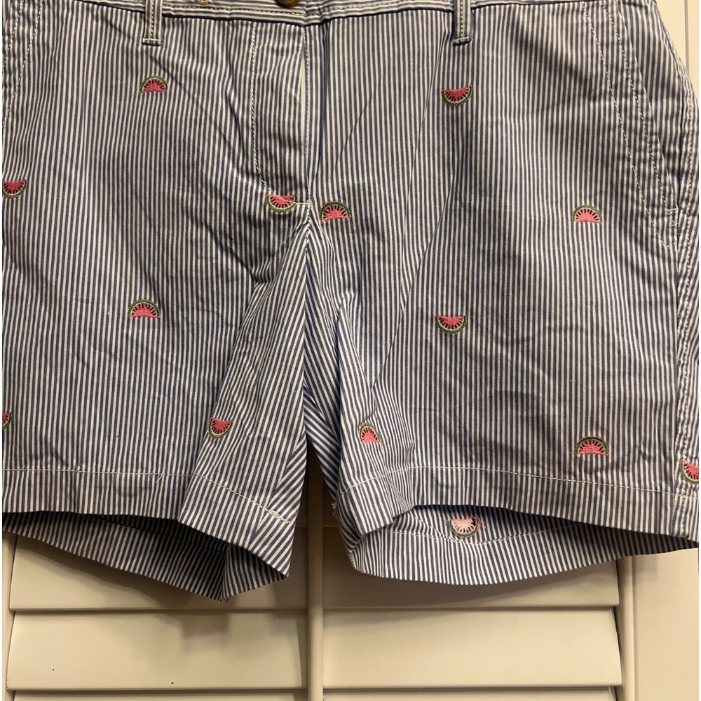 Talbots Blue/White checkered shorts